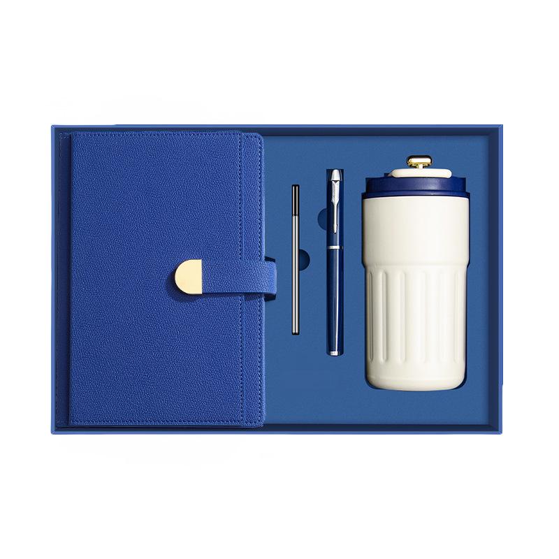 A5 High-Grade Notebook with Buckle, Customizable Logo, Multiple Card Slots, Business Meeting & Office Diary