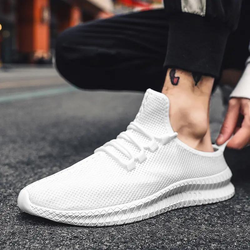 Slip-On Open Back Sandals for Men and Women - Breathable Mesh Summer Slide Shoes with Flat Sole, Lightweight Outdoor Casual Wear