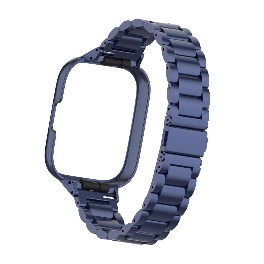 Metal Buckle Strap+Case for Redmi Watch 3 Active Milanese bracelet for Redmi Watch 3 Lite Band+Case protector Watch Accessories