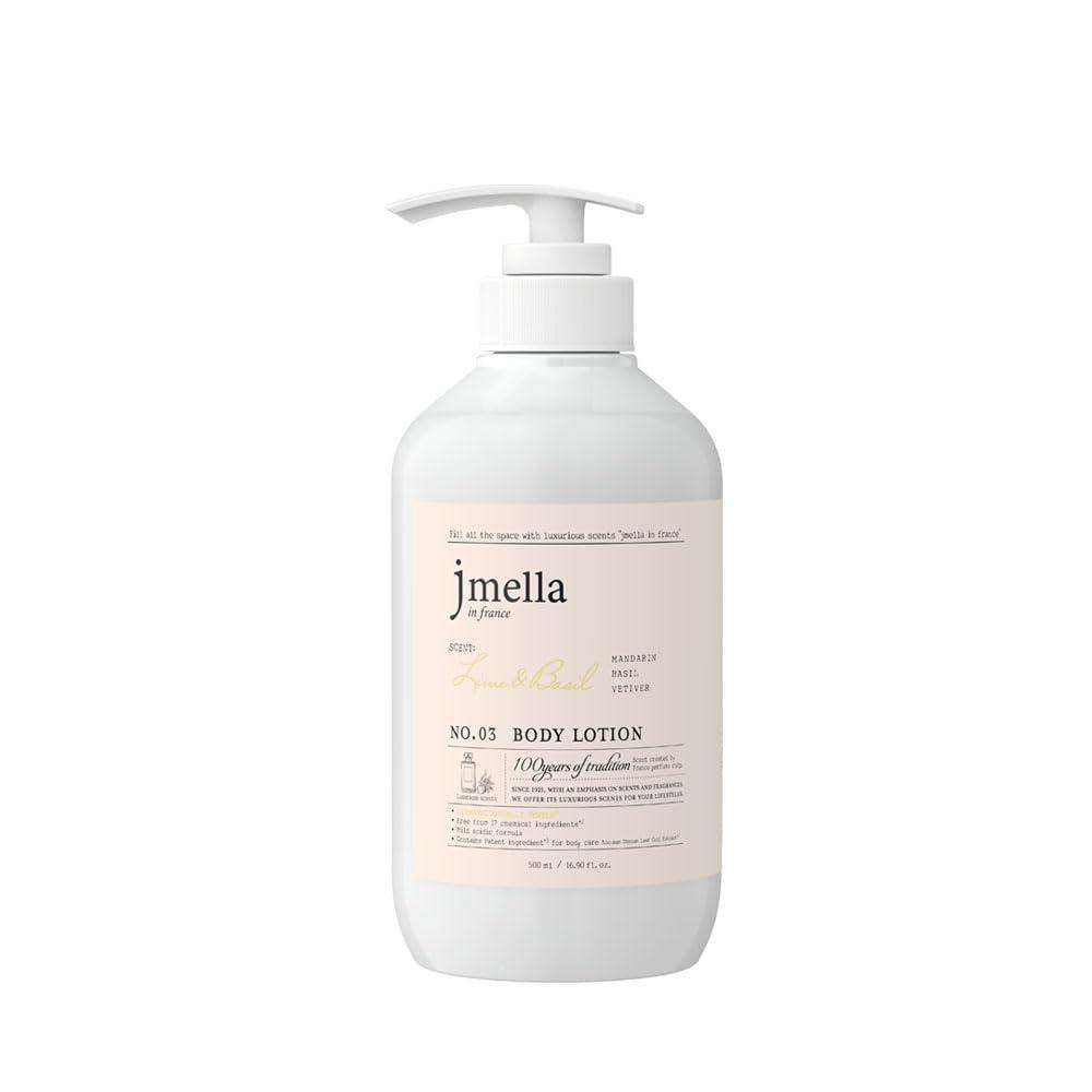 Jmella In France Lime & Basil Body Lotion Refreshing Citrus Moisture 500ml