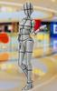 TAMASHII NATIONS S.H.Figuarts Body-chan - Kentaro Yabuki - Wireframe (Gray Color Ver.) Approx. 135mm PVC & ABS Movable Figure