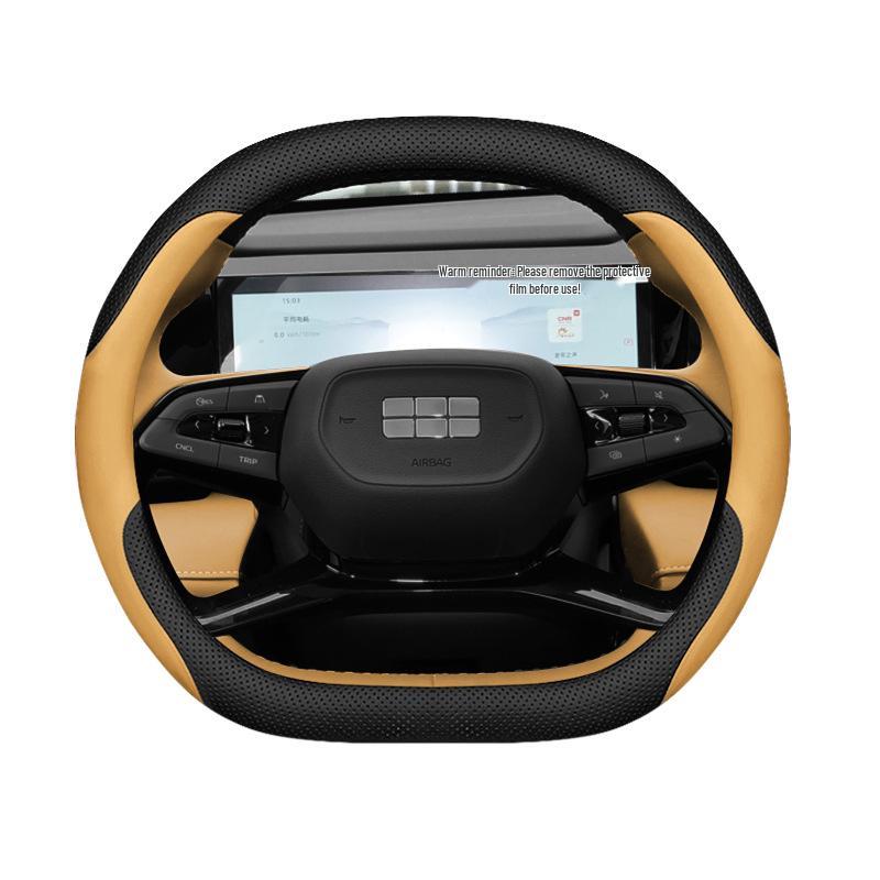 Steering Wheel Cover for Geely Galaxy L7/L6/E8, Boyue L/Cool, Xingrui L, Haoyue PRO