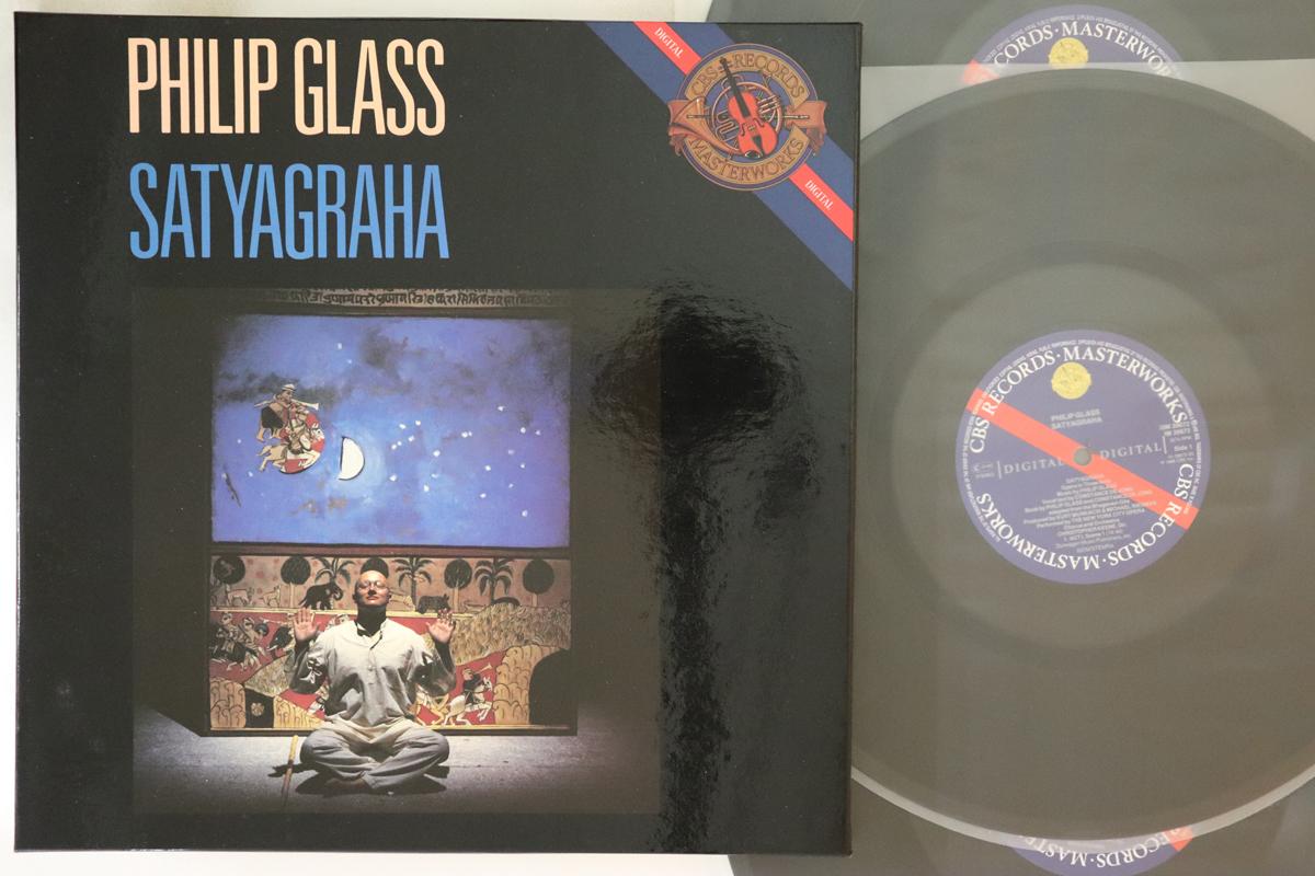 

LP Record PHILIP GLASS Satyagraha 13M39672 CBS MASTERWORK 1985 Europe Classical Used