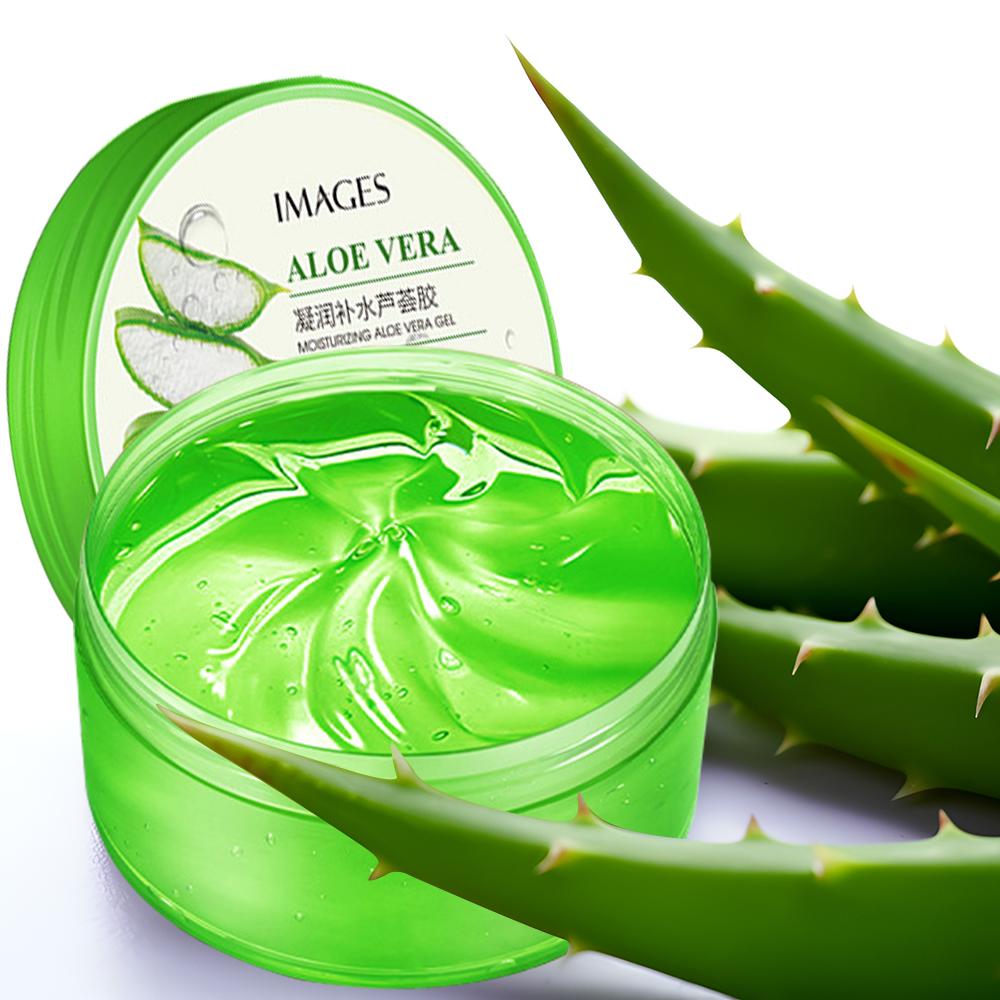 220g IMAGES Aloe Vera Gesichtscreme, Tiefenhydratisierende und nährende feuchtigkeitsspendende Gesichtscreme