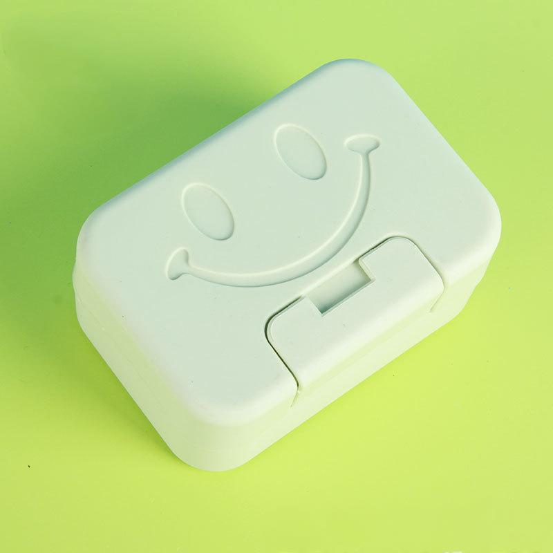 Face Soap Box Travel Portable Soap Case Waterproof Convenience Toilet Bathroom Cute Storage Dish Tray