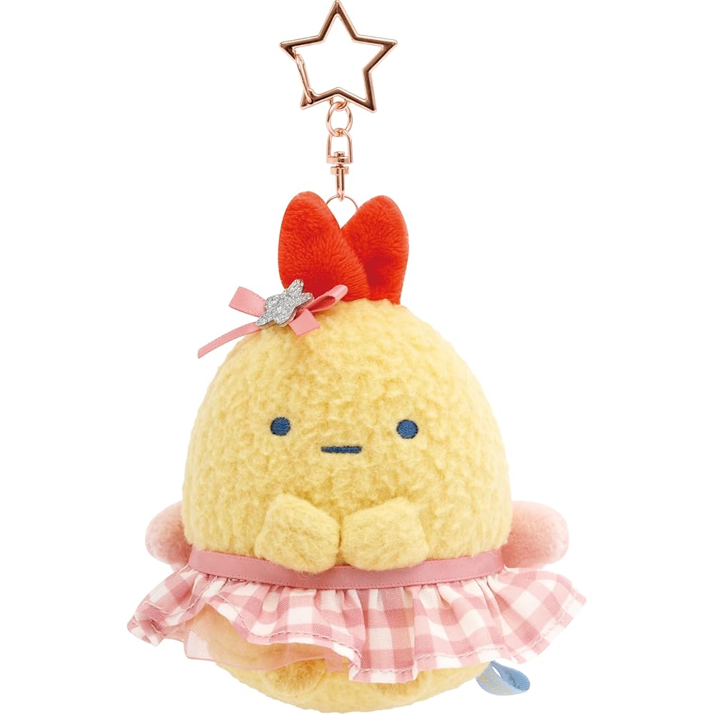 Sumikko Gurashi Dreamy Tail Plush Toy Hanging Decoration Ebi Fry Tail 20cm