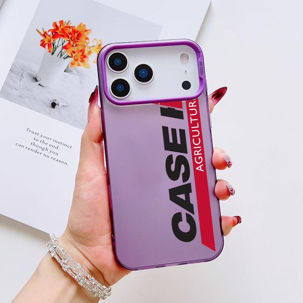 Case I-International Phone Case For iPhone 17 16 15 14 13 12 11 Pro Max Air Matte Laser Aurora Shockproof Funda