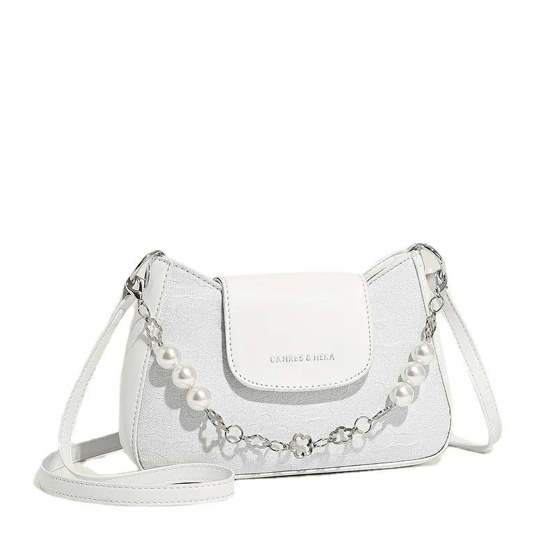 Premium sense small bag women's 2025 new spring and summer ins niche design single shoulder underarm bag crossbody chain bag