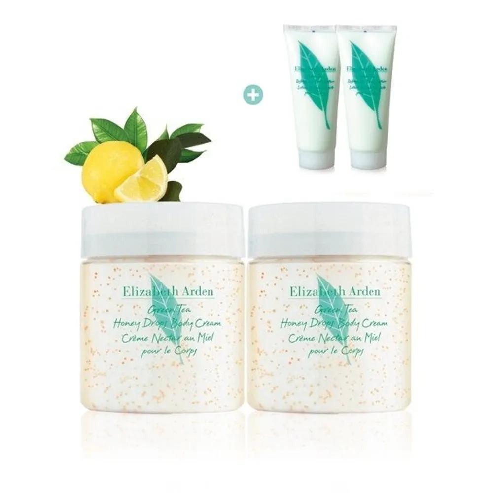 

Green Tea Honey Drops Body Cream 250ml Duo Set