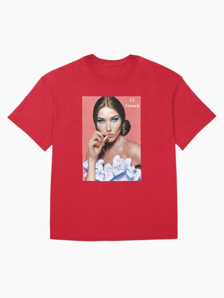 Françoise Hardy Le French Carla Bruni Oversized T-Shirt