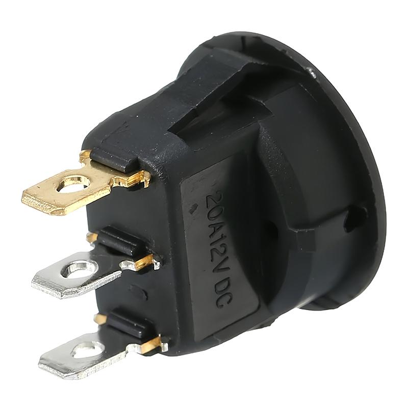 On Off Rocker Switch Red Led Fog Light Lamp Symbol Car Van Truck 23Mm Dc 12V 20A Abs Plastic Fit For Car Van Truck