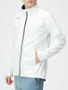 Mizuno Breath Thermo Warmer Training and Size 32ME2541 Jacket, Moisture-Wicking, Windproof, Water-Repellent, Men's, Off-White,