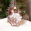 3D Wooden Musical Christmas Tree Ornament & Magnetic Refrigerator Sticker