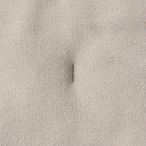 MUJI Recycled Polyester Warm Fiber Thick Mattress Pad, Single Size, 100 x 200 cm, Light Beige, 76005629