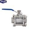 FGO 304 Stainless Steel 3-Piece Ball Valve Q11F-25P