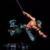 One Piece 10CM Figure Toys Anime GK Roronoa Zoro Three-blade Sa-maximum PVC Action Collection Figurine Model Doll Gifts Kids