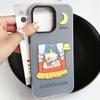 Zhitai Jelly Cartoon Skin Case for iPhone 11 Pro Max/12/13/15/16 Pro.