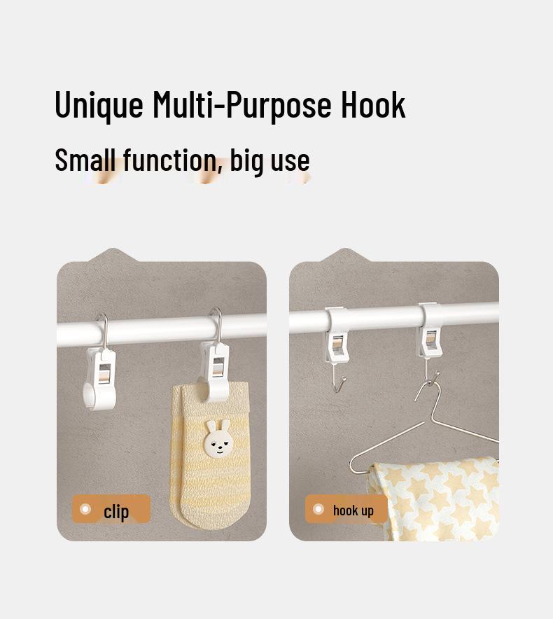 Stojak do suszenia i przechowywania ubrań na kaloryfer z haczykami