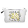 Women Flower Print Cosmetic Bag Toiletries Organize Travel Storage Case 6778