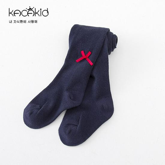 Autumn Cotton Baby Girls' Solid Color Tights and Leggings