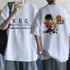 Hajime No Ippo Hip Hop Size TShirt Anime Harajuku Tee Tops Men Women Makunouchi Takamura T-Shirt KGB Y2k Manga Tshirt Clothes