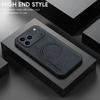 Original For Magsafe Leather Shockproof Phone Case For iPhone 17 16 15 14 13 12 17 Pro MaxAir Magnetic Wireless Charging Cover