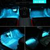 Car Ambient Lighting Adjustable USB Lamp With USB Port LED Car Lights For Truck SUV Tractor Trailer