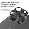 Compatible Apple iPhone 16 Pro Max Frosted Aluminum Lens Film Armor with Hollowed-Out Metal Sticker