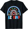 Autism Awareness Be Kind Why Fit In Doctor Teacher Cat Hat T-Shirt
