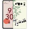 For Google Pixel 10 Pro Phone Case Pixel 9 Pro XL TPU Case Pixel 8 Pro 9A 8A 7A 7 6A 6 Pro Soft Cover Cartoon Panda