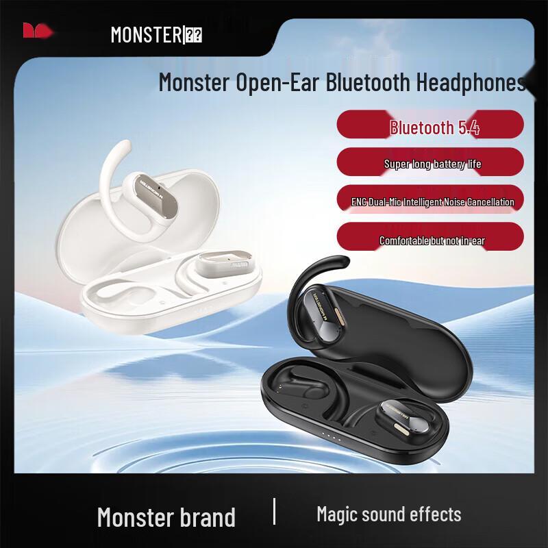 Monster Open Ear AC312 True Wireless Earbuds