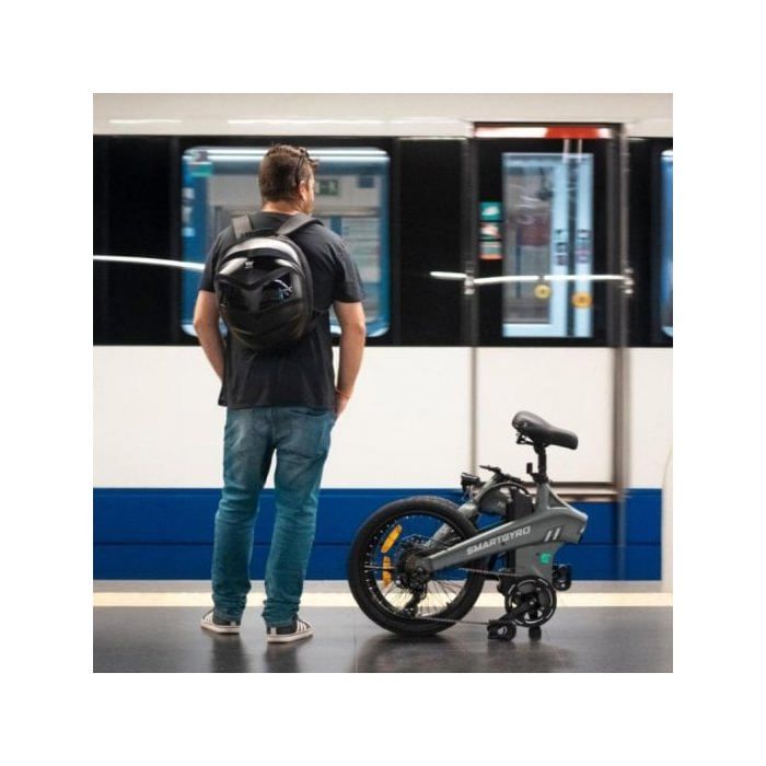 Ebike SmartGyro Nimbus 250W 20'' AM60B 7V Shimano Batería 10Ah 60km LCD Suspensión IPX4