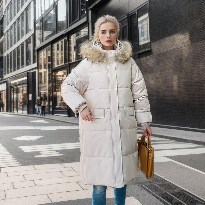 Women's Medium and Long Cotton-padded Clothes, New Winter Thickened -padded Clothes, Loose Student Cotton-padded Jackets, Bread Clothes.