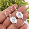 Milky Opal Gemstone Jewelry, 925 Solid Sterling Silver Earrings, Handmade Gorgeous Silver Earrings, Boho Opal Earrings For Love
