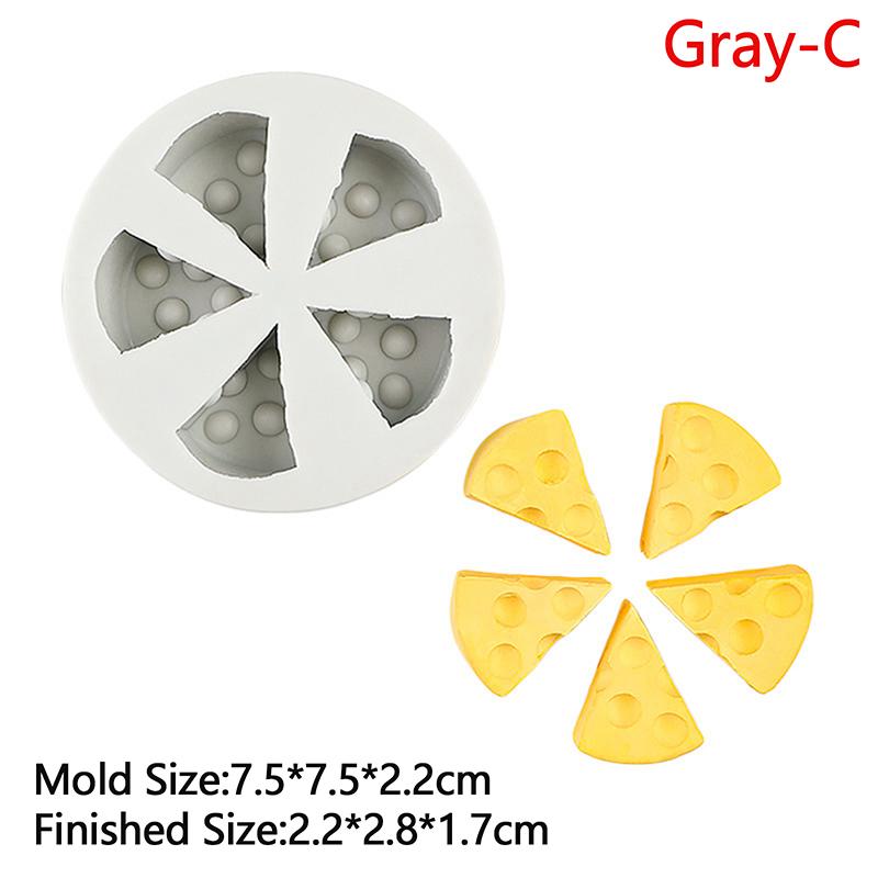 Cheese Embryo Style Silicone Candle Mold Handmade-Soap Diy Candle Art Mould Mochi Squishy Toy Mold Baking Tool Kitchen