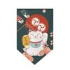 Japanese Curtain Sushi Restaurant Shop Hanging Short Curtain Doorway Triangle Flag Kitchen Noren Rideau Cortinas Home Decor