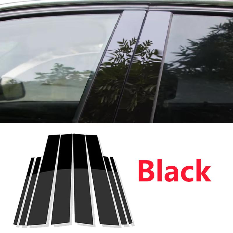 For Toyota Prius XW60 Accessories 60  2024 2025 Car Window Trim Cover B C Pillar Posts Center Column Sticker Car Accessories
