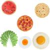 Baby 80cm Wrap Blankets Food Pizza Inspired Flannel Fabric Warm Gifts Infant