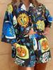 European and American fashion trends National short-sleeved shirts and shorts set MB1 + MA1
