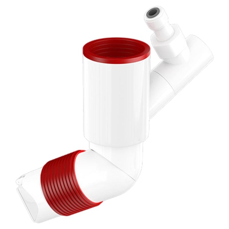 Practical Sturdy ABS Silicone Materials Swivels Drainages Adapter Bathroom Accessory for Household Plumbing Needs