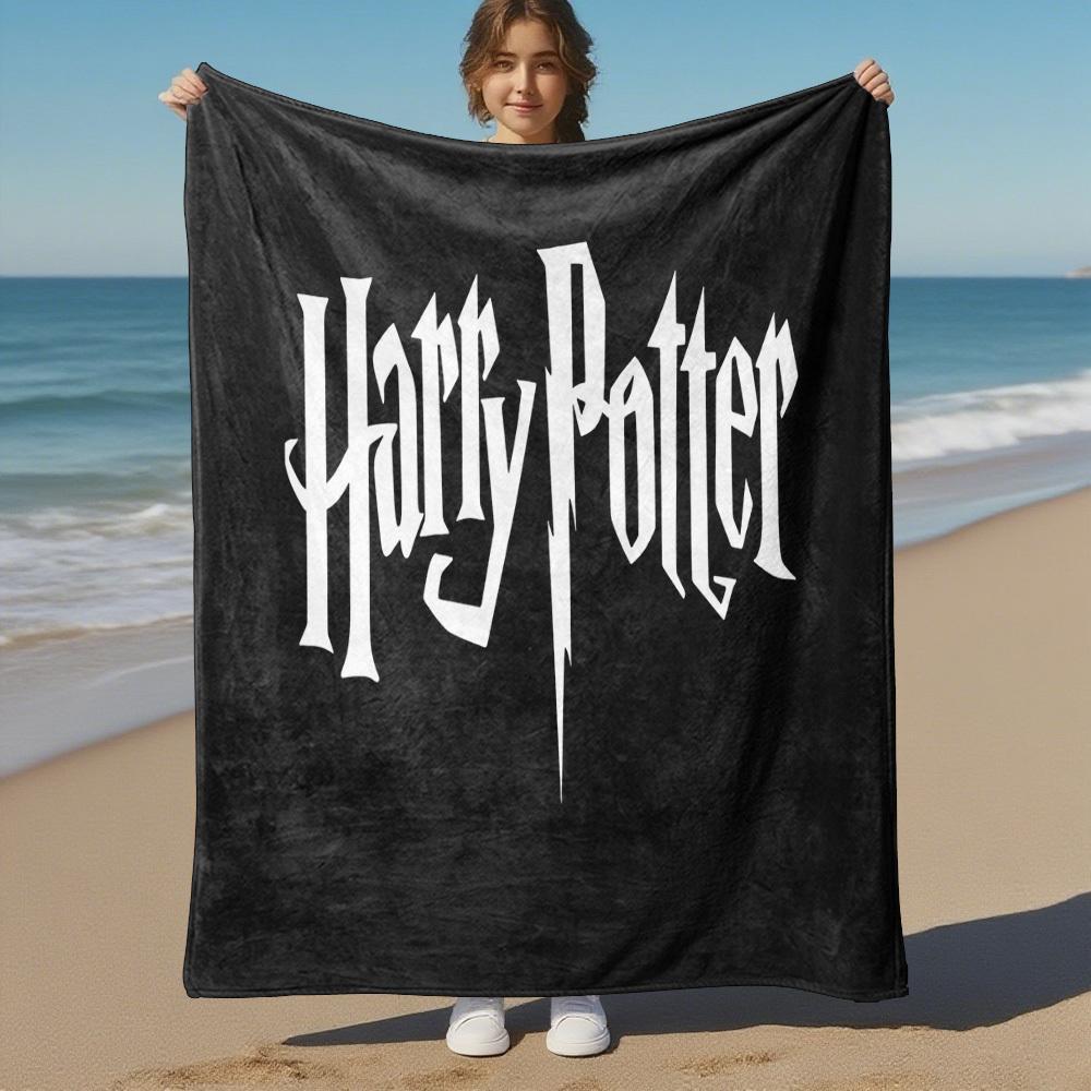 1pc Harry Potter Outdoor Flannel Throw Blanket All Season Soft Warmth,Home Decor 1031026