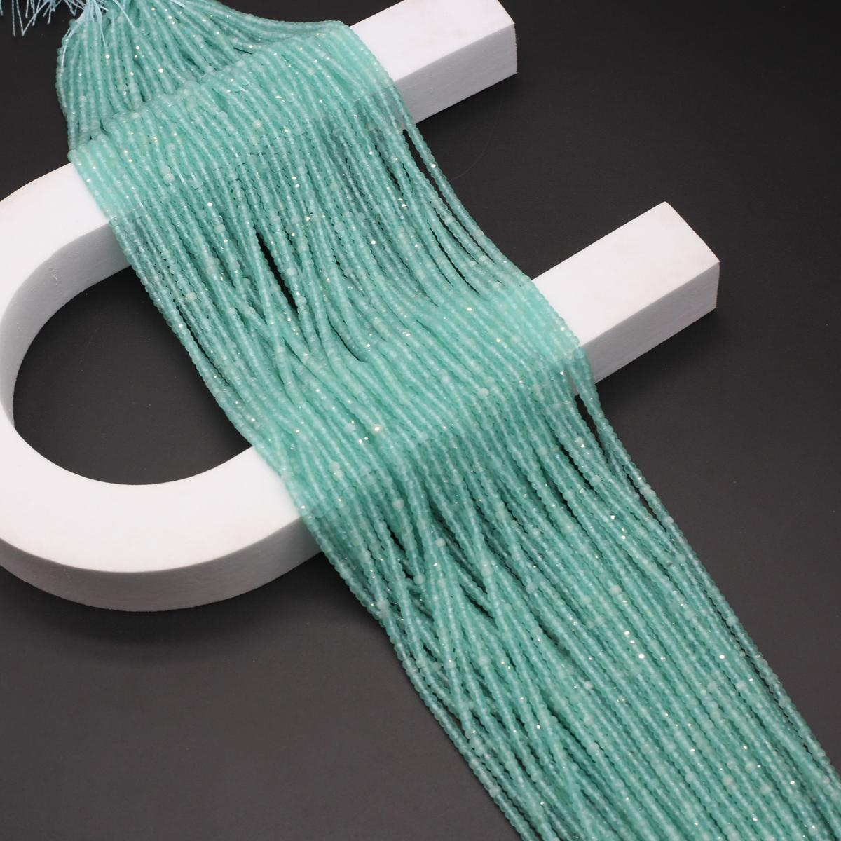 

Намистини з натурального каменю Аметист Плоскі круглі намистини Підвіски для виготовлення ювелірних виробів Намисто своїми руками Браслет Сережки Аксесуар 2x3mm