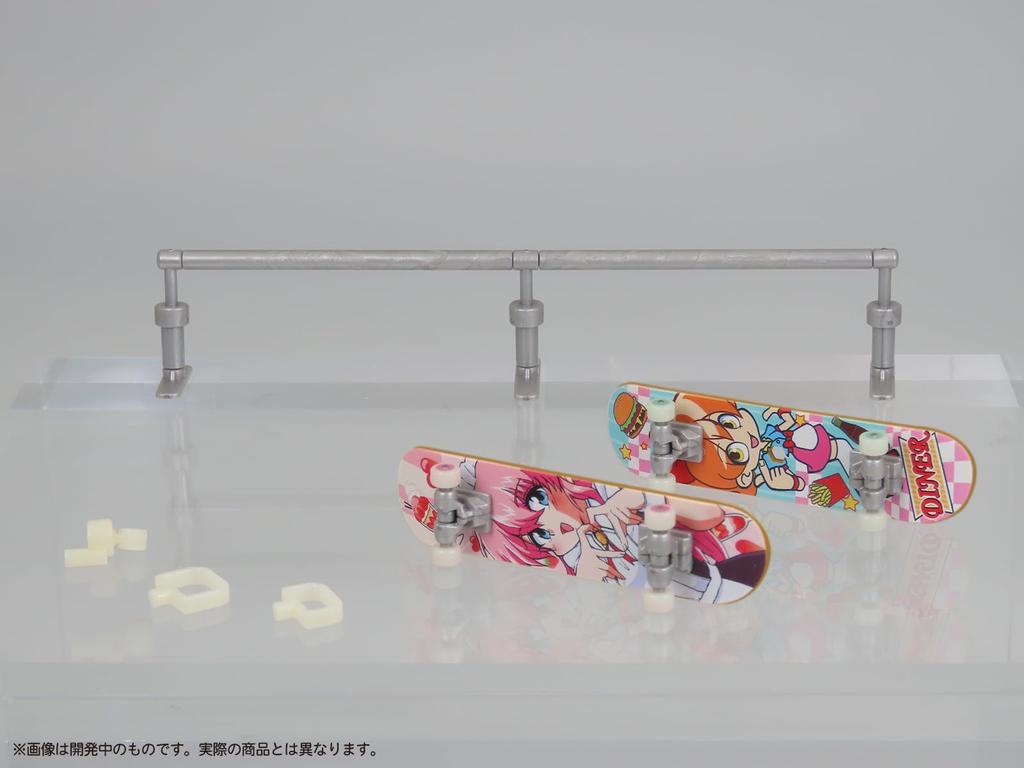 DIG Puripla Figure Sports Skateboard Moe Pattern Full Color Printed Plastic Kit