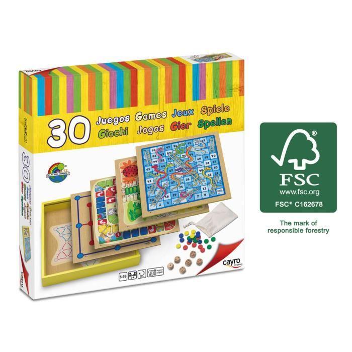 30 Jeux en Bois