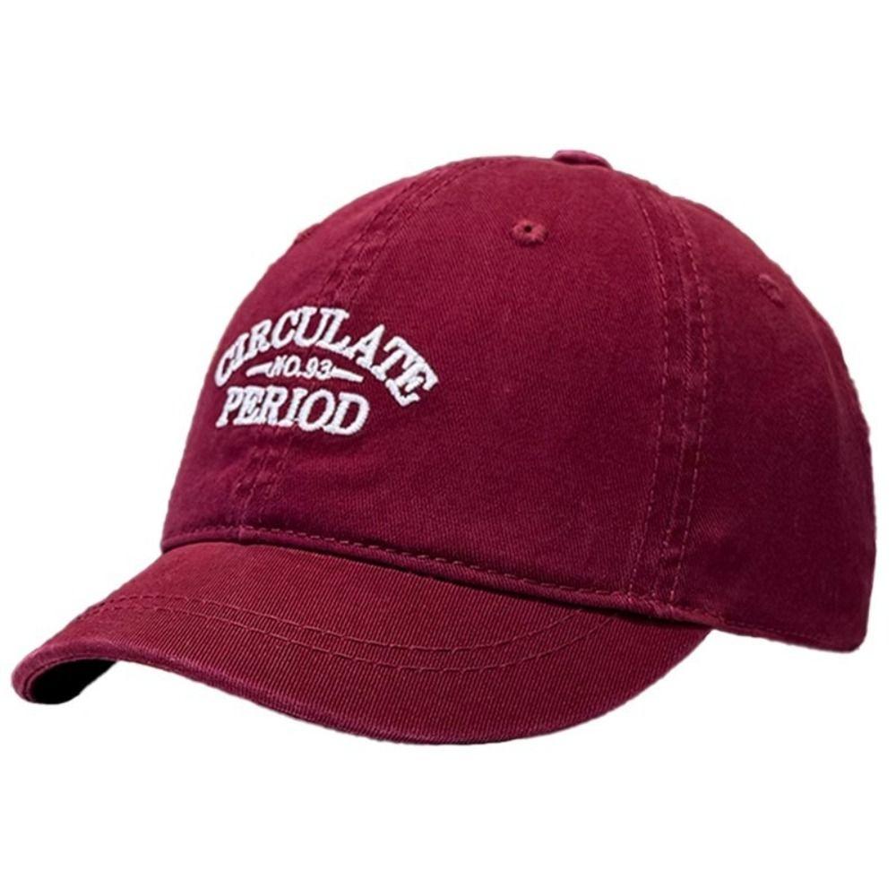 Adjustable Sports Baseball Cap Polyester Outdoor  Letters Baseball Hat  Outdoor Sport