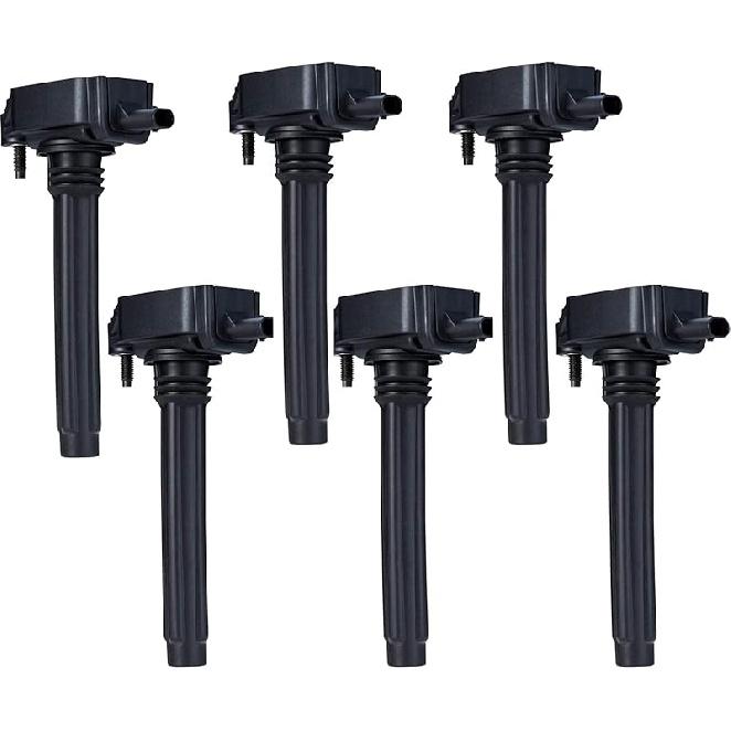 Ignition Coil Pack Compatible with Infiniti Nissan FX50 M56 Altima Cube Rogue Sentra Tiida Versa X-Trail L4 1.6L 1.8L 2.0L 2.5L Replaces# UF549 C1696