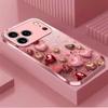 Colorful For Electroplated Glass Phone Case For iPhone 17 16 15 14 13 12 11 Pro Max Plus 16E 17Air Cover