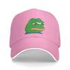 Fashion Men Sad Frog Baseball Cap Outdoor Adjustable Dad Hat Men Summer Snapback Hats Sad Frog Sports Golf Cap Gorra