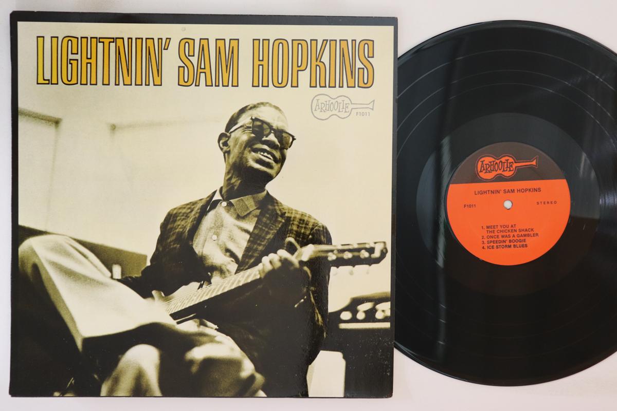 

LP Record LIGHTNIN HOPKINS Lightnin Sam Hopkins F1011 ARHOOLIE US Blues Used