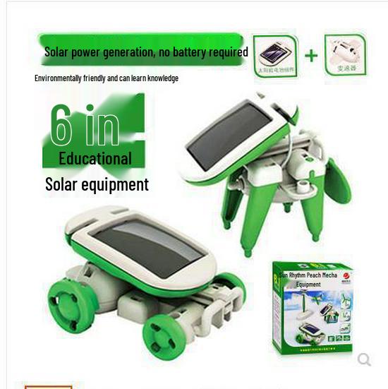 

Инновационный образовательный набор на солнечной энергии: Сборка «шесть в одном» для школьных учебных материалов